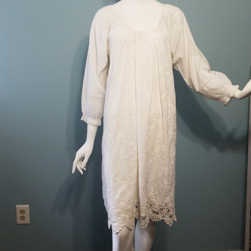 Roberta freymann embroidered dress